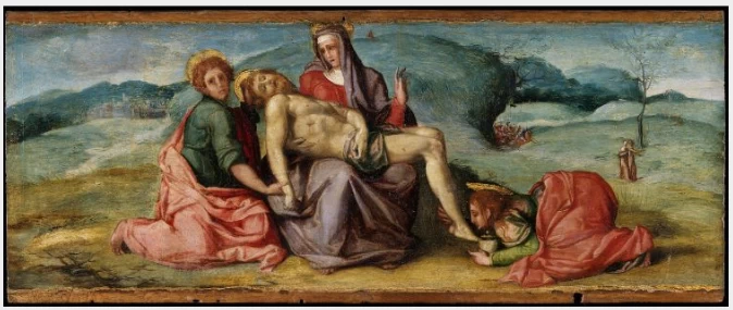 Serie di tre pannelli - La Pietà, Sant'Apollonia e San Pietro, Galleria nazionale d'Irlanda